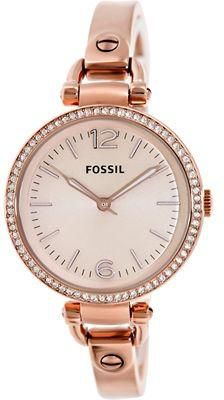 Fossil Georgia for Women - Analog Dress Stainless Steel Band Watch - ES3226P