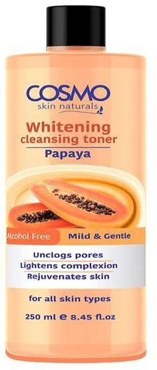 Cosmo PAPAYA - WHITENING CLEANSING TONER 250ml SKIN NATURALS