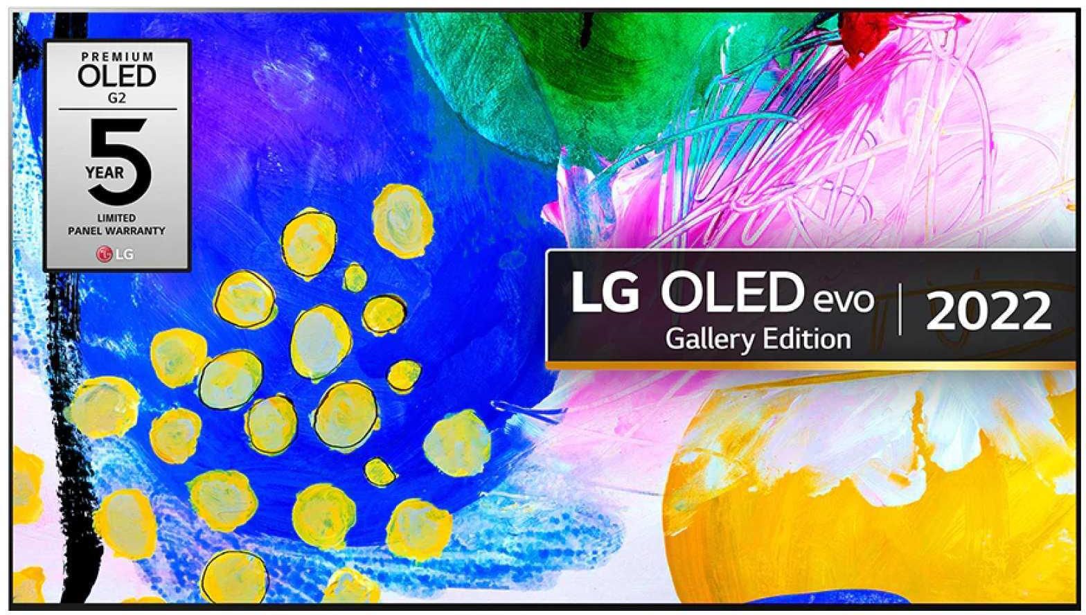 LG OLED evo 65-Inch UHD 4K Smart TV G2 Black