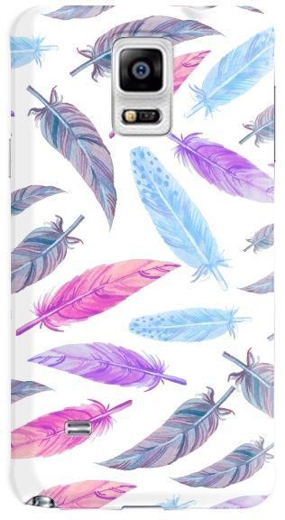 Stylizedd  Samsung Galaxy Note 4 Premium Slim Snap case cover Matte Finish - Feather Colors  N4-S-315M