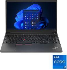 Lenovo ThinkPad E15 Laptop - Intel® Core™ i7-1255U - 8GB - 512GB SSD - NVIDIA® GeForce MX550 2GB - 15.6" FHD - Black