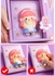 Notebook for Girls with Squishy Cartoon Girl（Purple）