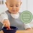 Silicone Baby Bowls With Suction Base For Babies - Blue