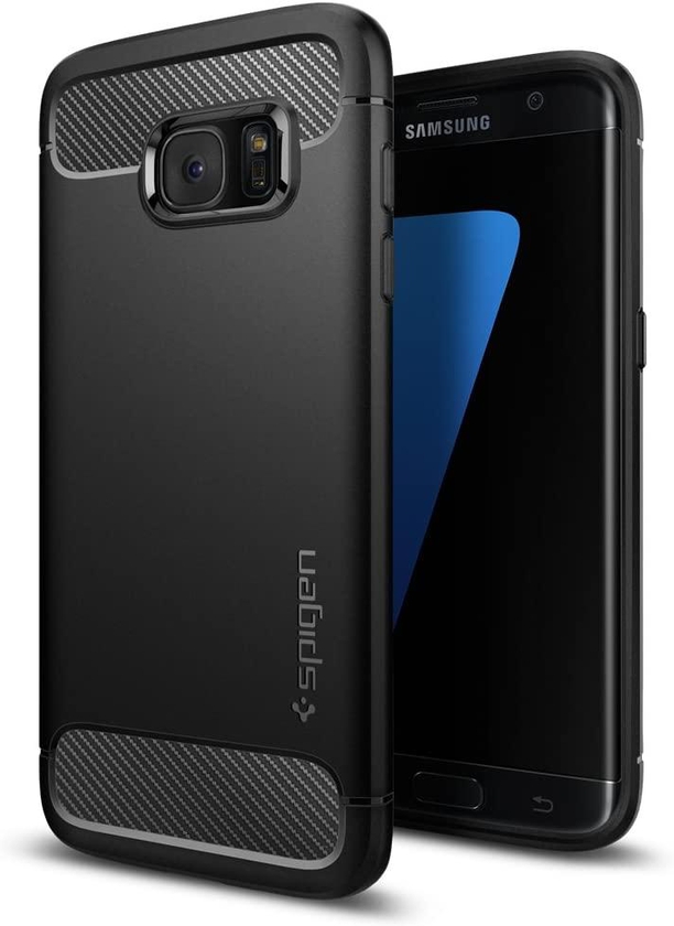 Spigen Samsung Galaxy S7 Edge Case (Black)