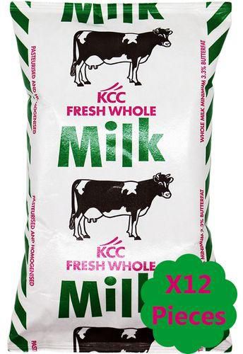 Kcc Fresh Whole Long Life Milk Pouch - 500ml