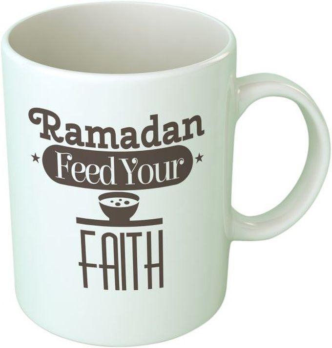 Upteetude Ramadan Coffee Mug - White