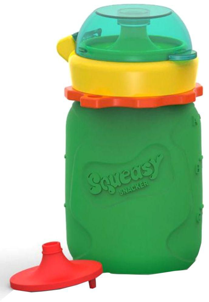 Snacker Water Bottle Green 3.5 ounce