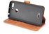 DG.MING Retro Oil Side Horizontal Flip Case For Xiaomi Redmi 6, With Holder & Card Slots & Wallet (Brown)