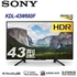 Sony Bravia 43"  Smart - 43W660F - Full HD LED TV -240hz Motion Flow - HDR