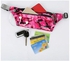 Fashion Women Camouflage Printed Sports Waist Bag Outdoor Mobile Phone Mini Joker Waist Bag Belt Bag Envelope Shoulder Bag 20*2*15cm