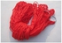 2-Piece Hanging Nylon Mesh Rope Red