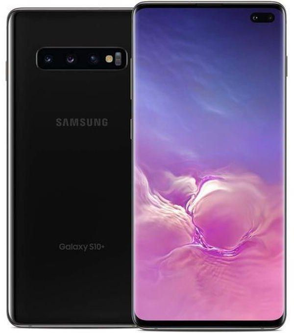 Samsung Galaxy S10 Plus (S10+) 6.4-Inch AMOLED (8GB, 128GB ROM) (12MP + 12MP + 16MP)+(10MP+8MP) Single SIM 4G Smartphone - Black