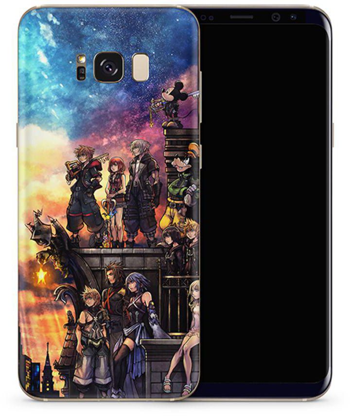Vinyl Skin Decal For Samsung Galaxy S8 Plus Kingdom Hearts Characters