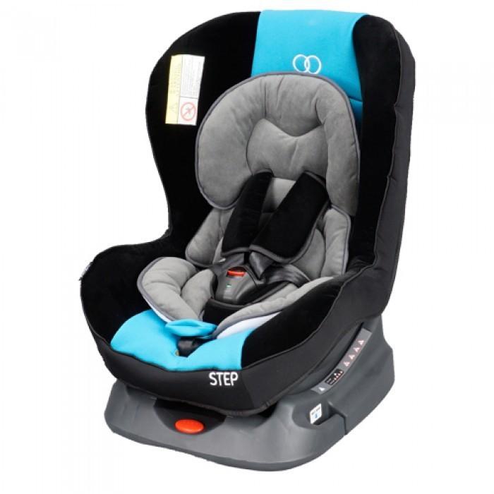 Koopers: Step Convertible Car Seat (Red - Turquoise)