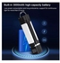 400-Lumen Rechargeable Flashlight, 3000mah COB Inspection Work Light with Built-in Power Bank