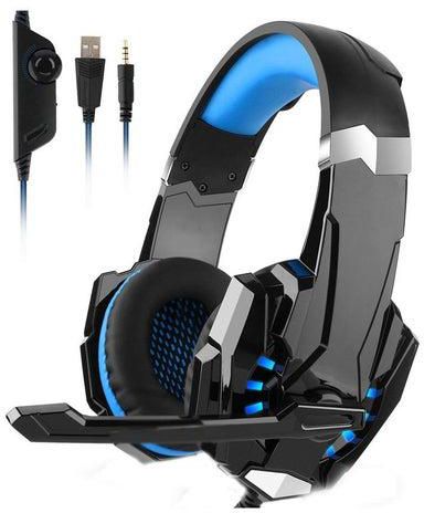 headphone games with microphone and LED lights