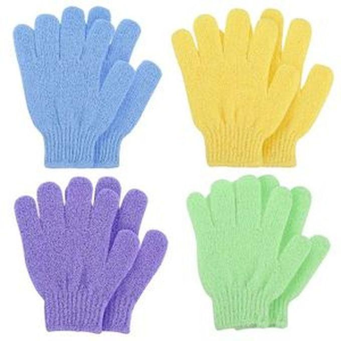 Fashion Exfoliating Gloves For Body Scrub, Multicolours