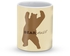 Stylizedd Mug - Premium 11oz Ceramic Designer Mug- Bear Hug