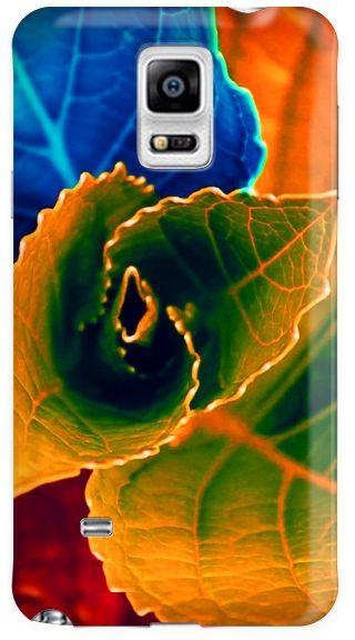 Stylizedd  Samsung Galaxy Note 4 Premium Slim Snap case cover Gloss Finish - Bloomin Autumn Leaves