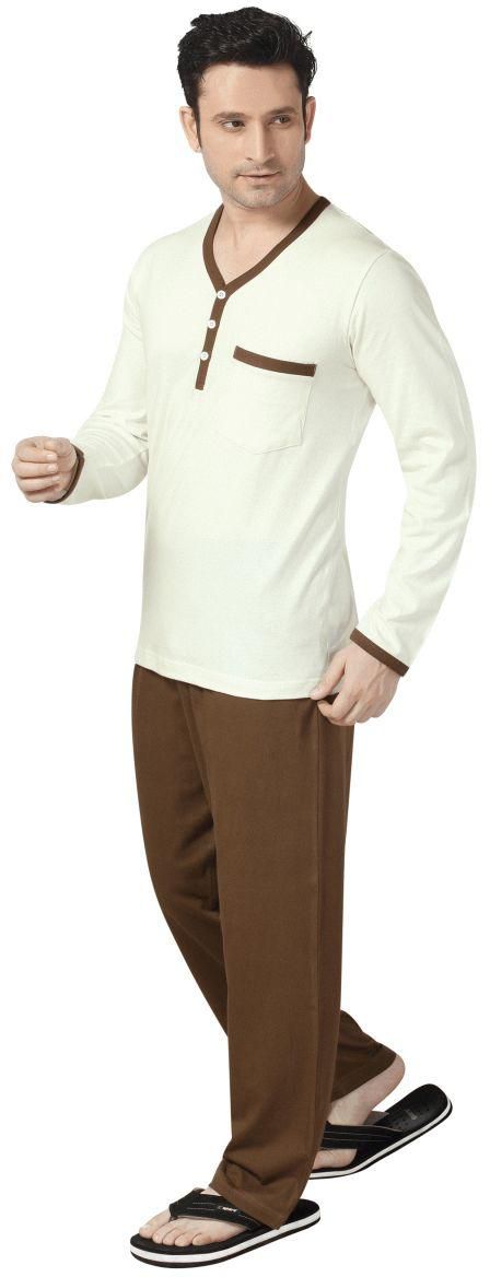 Dj M011- T- Shirt And Pajama Set For Men