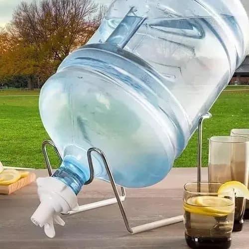 Manual Water Dispenser Bottle Stand With Dispenser Tap
