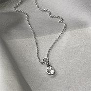 Silver Drop Necklace