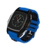 GT68 2G MT6261C 1.54 inch 240*240 2.5D Tri-proof Smart Watch with SIM Card 128MB+32MB 0.3MP GPS Heart Rate Monitor Pedometer Sedentary Sleep Monitor NFC iOS Android Blue and Black