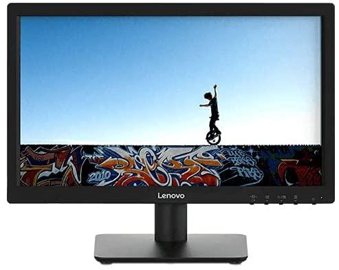 Lenovo Monitor D19 10 18.5" Display with 409.8x230.4 mm Display Area and Twisted Nematic panel, 1366x768 Resolution, Black, 61E0KCT6UK