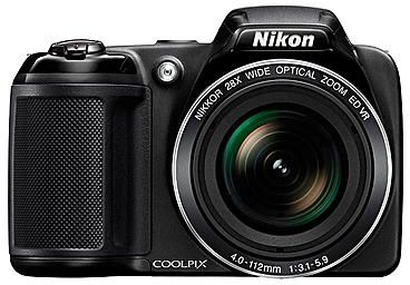 Nikon Coolpix L340 - 20.2MP Compact Digital Camera - Black