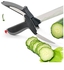 As Seen on TV Clever Food Cutter + Cordless Motorized Knife Sharpener