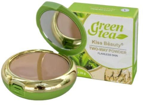 Kiss Beauty Green Tea Two Way Powder