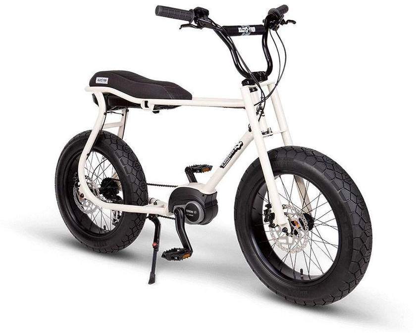 Ruff Men's E-Bike Lil'Buddy Special Edition Pedelec With Bosch Active-Line 300 Wh Pearl White 20"