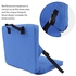 Indoor Outdoor Folding Chair Cushion, Portable Seat Back Cushion, Lightweight Padded Seat with Handle Design Adjustable Buckle for Outing Travelling Hiking Fishing Park Beach