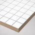 LAGKAPTEN / ALEX Desk - white anthracite/white 140x60 cm