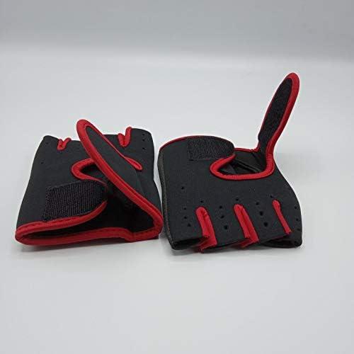 Fitness Half Finger Gloves - 10 Inch ,Red