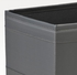 SKUBB Box, set of 6 - dark grey