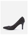 Shoe Room Glittery Pointed Pumps - Black
