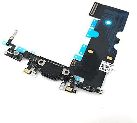 E-repair Charging Port Headphone Jack Flex Cable Replacement for iPhone 8 (4.7 inch) (Black)