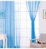 Fashion Curtains Solid Color Window Treatment Panels Door Drape Blue