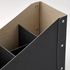 NIMM Desk organiser, black, 10x15 cm - IKEA