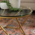 Gold coffee table set - AX04