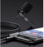 Plug-and-Play 150CM Cable Microphones For Improved Smartphone Camera Audio