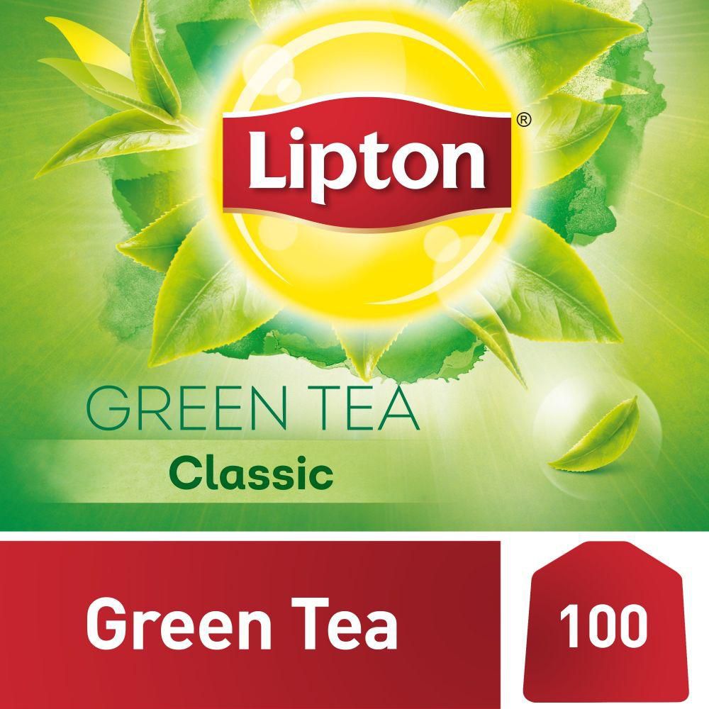 Lipton Green Tea Bags Classic, 100s