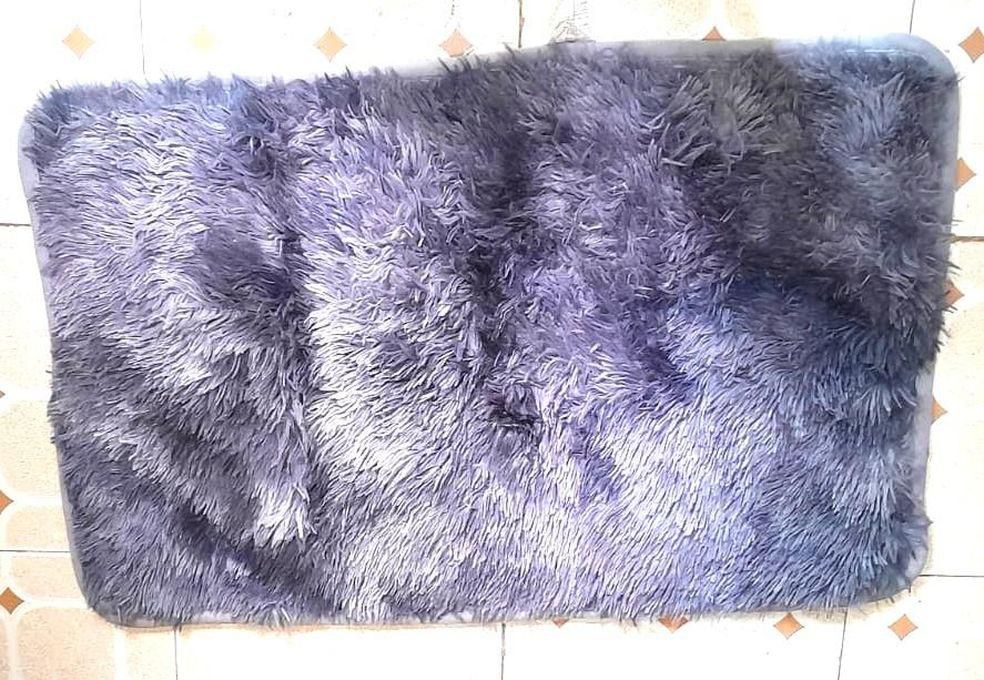Fluffy Patched Doormat