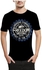 Ibrand S690 Unisex Printed T-Shirt - Black, 2 X Large