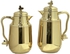 Home Maker Tea And Coffee Vacuum Flask Set QBC-C95 Gold 700ml+1L 2 PCS