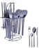 USA 24pieces Cutlery Set With Stand