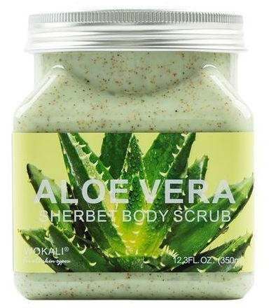 Wokali Sherbet Body Scrub - Aloe Vera - 350ml