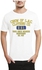 Ibrand S287 Unisex Printed T-Shirt - White, 2 X Large