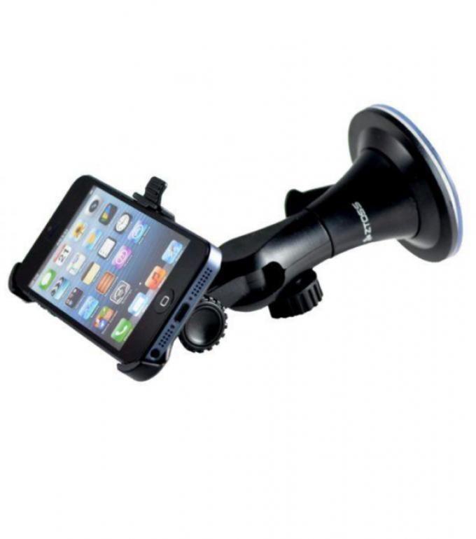 Compac SDM170 Car Windshield Holder for iPhone 5 - Black